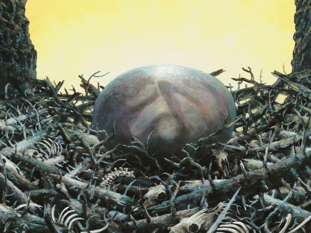 Roc Egg MtG Art from Commander 2019, Magic 2011, Magic 2012 Set by Paul ...