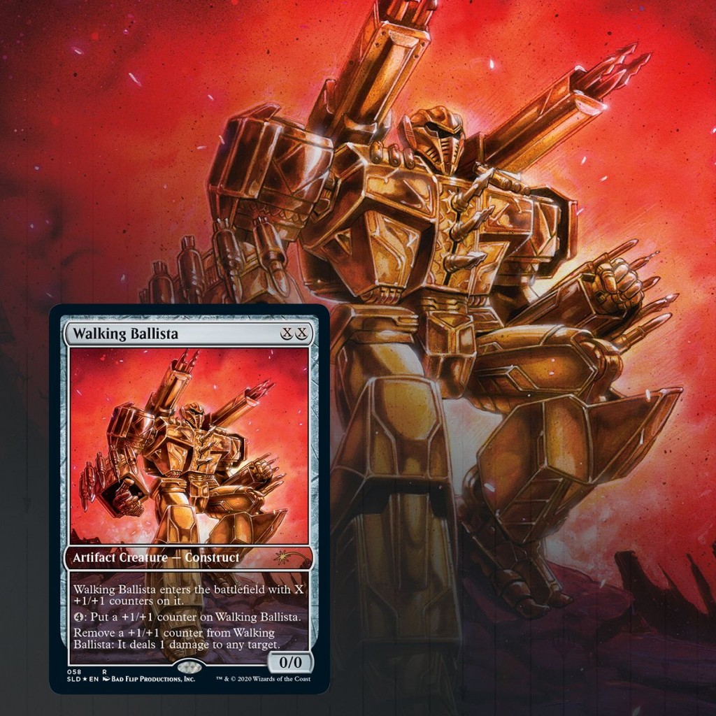 Walking Ballista MtG Art from Secret Lair Set by Bad Flip Productions