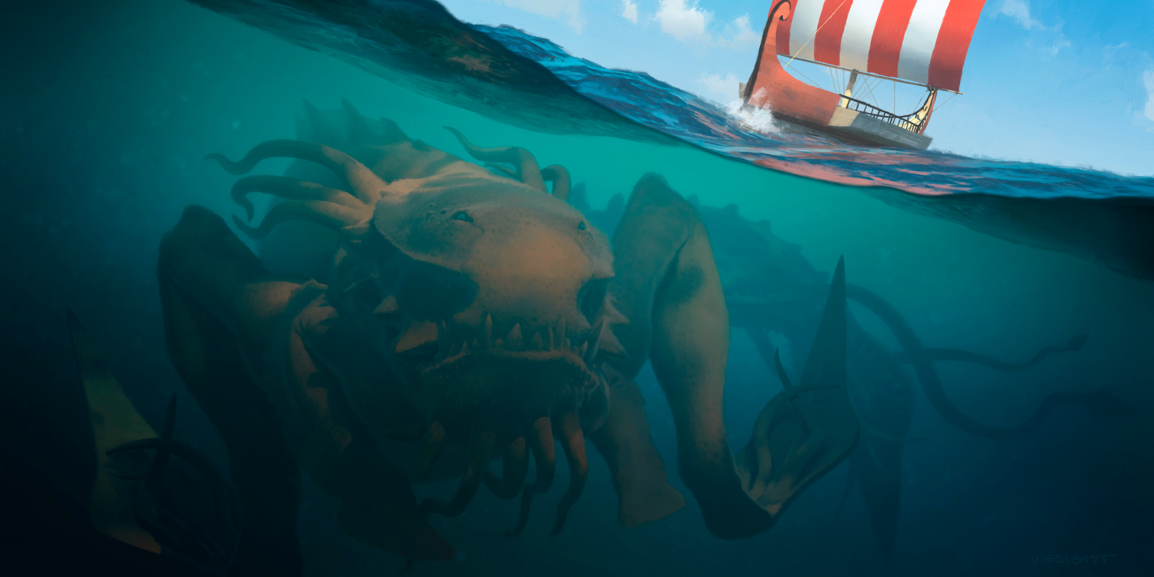 Реклама кракена в москве 2024. Море Кракена на Титане. Кракен остров.