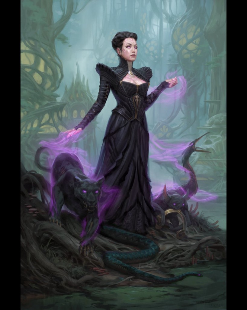 Professor Onyx (Variant) MtG Art from Strixhaven Set by Kieran Yanner
