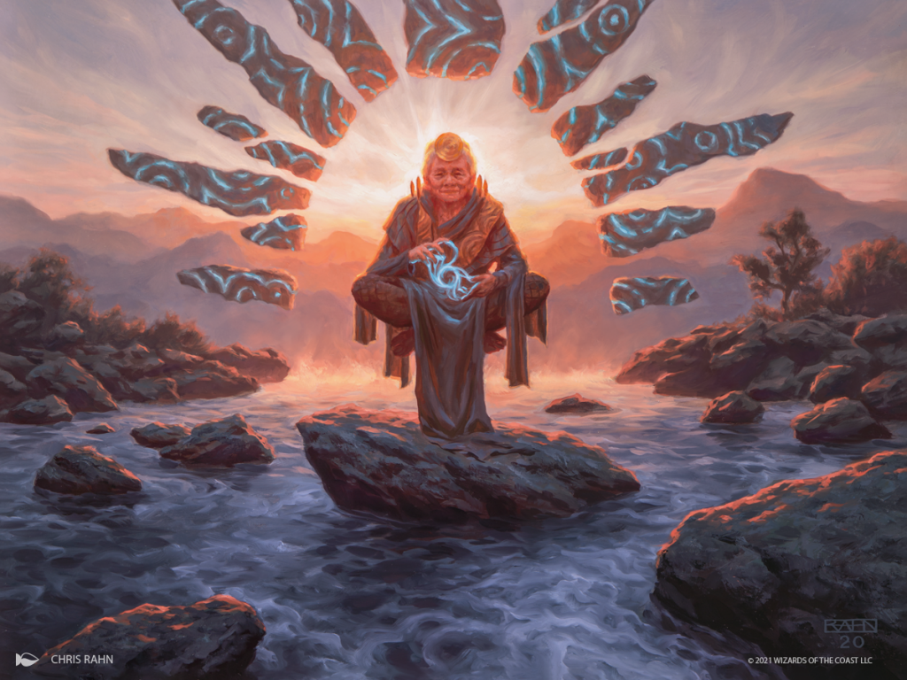 Jadzi, Oracle of Arcavios MtG Art from Strixhaven Set by Chris Rahn ...