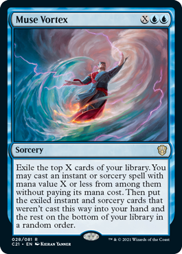 Muse Vortex MtG Art from Commander 2021 Set by Kieran Yanner - Art of ...