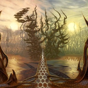 Thornglint Bridge - Modern Horizons 2 MtG Art
