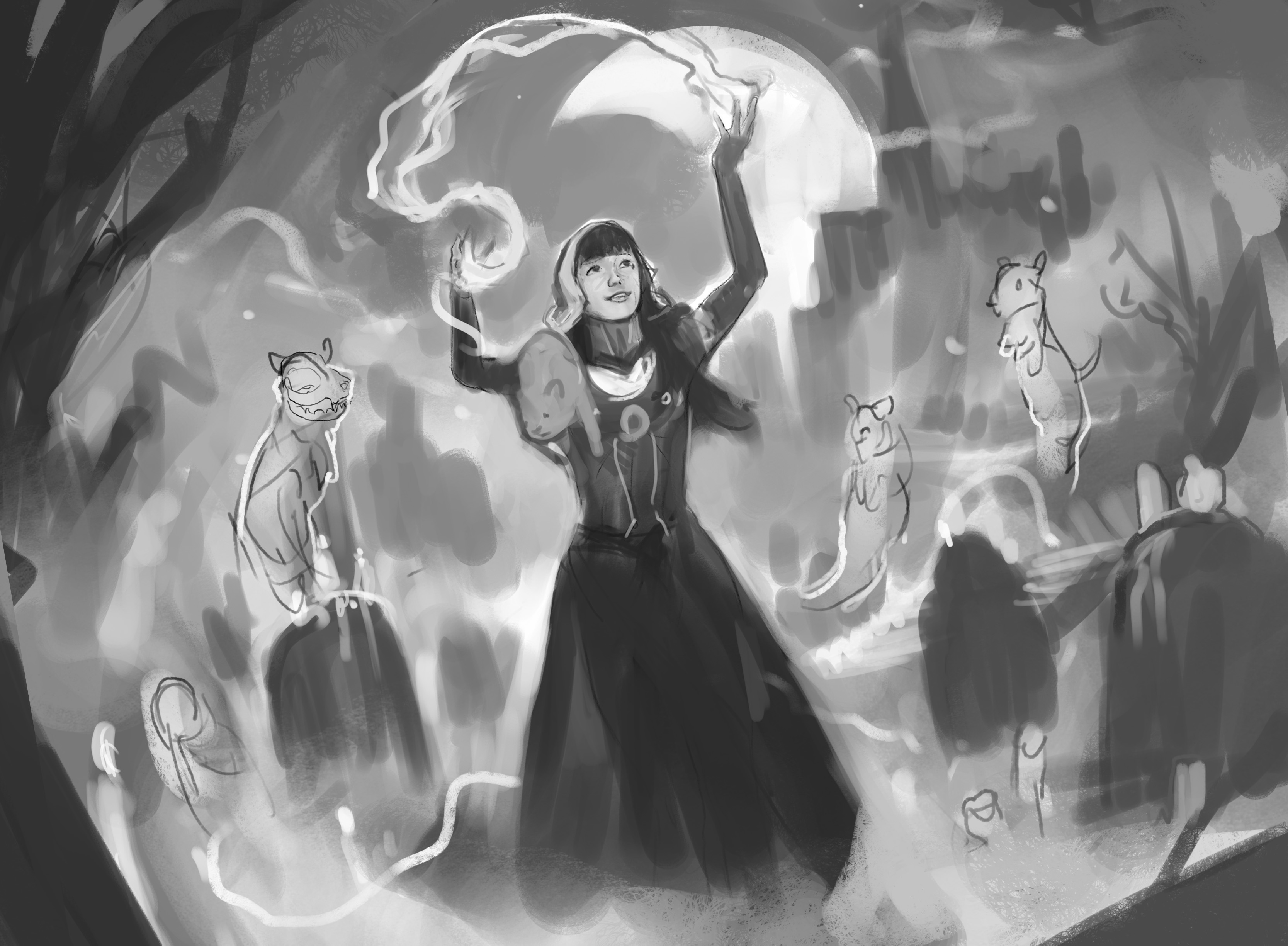 Манхва про некроманта. Жанна ведьма некромант. Манхва некромант я катастрофа. The last summoner аниме. Ori and the blind forest.