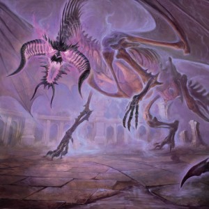 Ebondeath, Dracolich - Adventures in the Forgotten Realms MtG Art