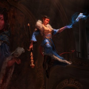 Eccentric Apprentice - Adventures in the Forgotten Realms MtG Art