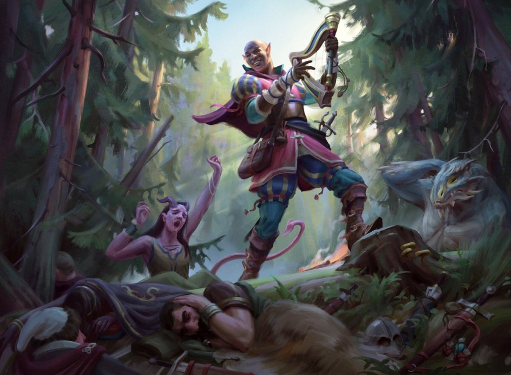 Inspiring Bard MtG Art from Adventures in the Realms Set by