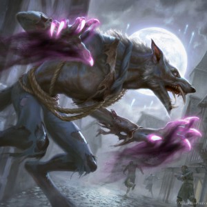 Baneclaw Marauder - Innistrad Midnight Hunt MtG Art