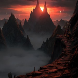 Haunted Ridge - Innistrad Midnight Hunt MtG Art