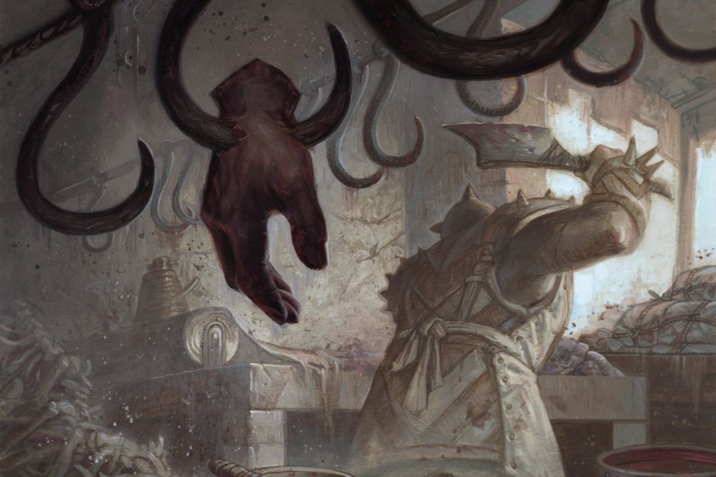 The Meathook Massacre MtG Art from Innistrad Midnight Hunt Set by