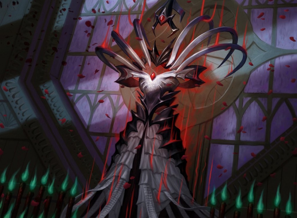 Bride's Gown MtG Art from Innistrad: Crimson Vow Set by Eric Deschamps ...