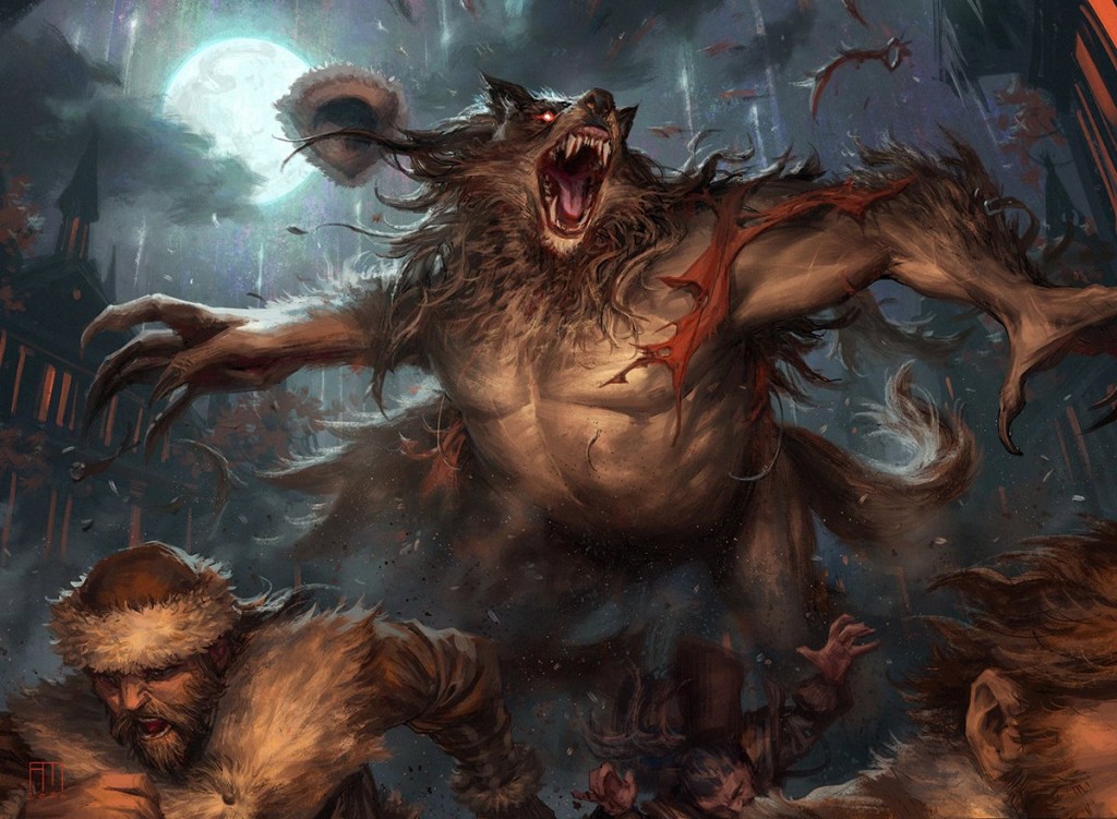 MTG Werewolf Art
