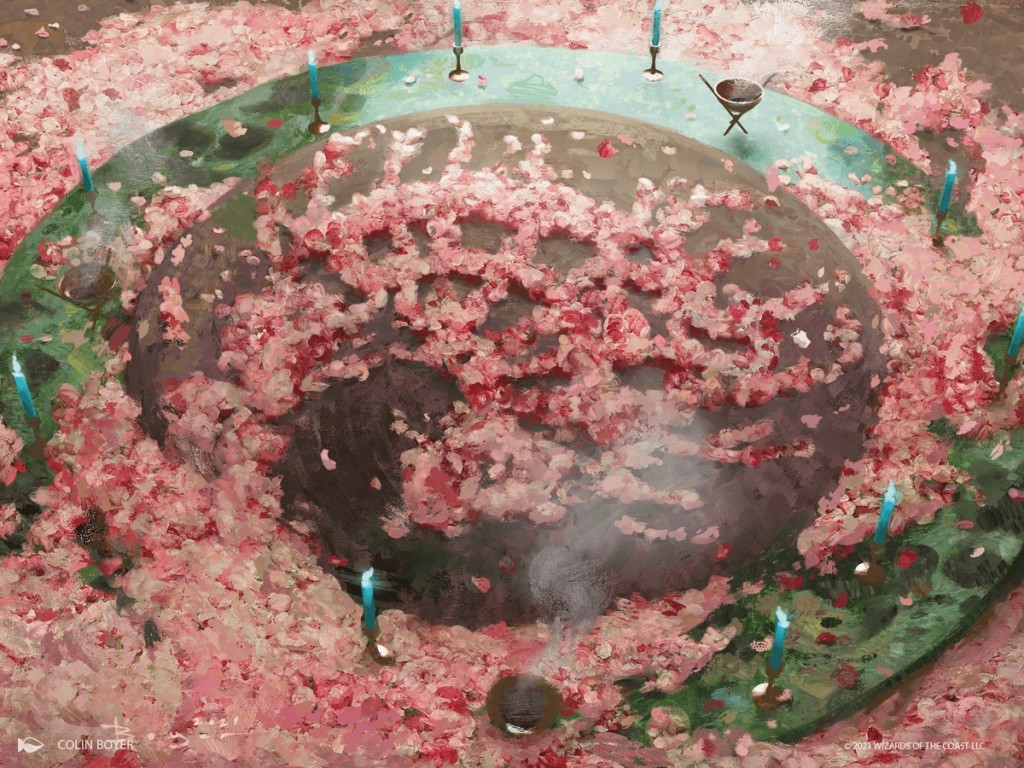 Laid to Rest MtG Art from Innistrad: Crimson Vow Set by Colin Boyer ...