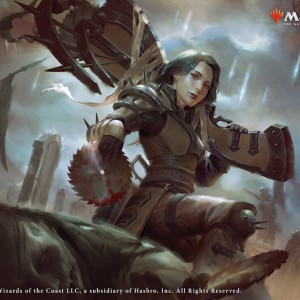 Sawblade Slinger - Innistrad Crimson Vow MtG Art