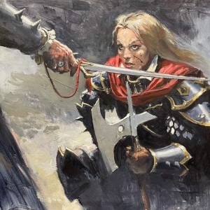 Bloodsworn Knight (Variant) - Innistrad Crimson Vow MtG Art