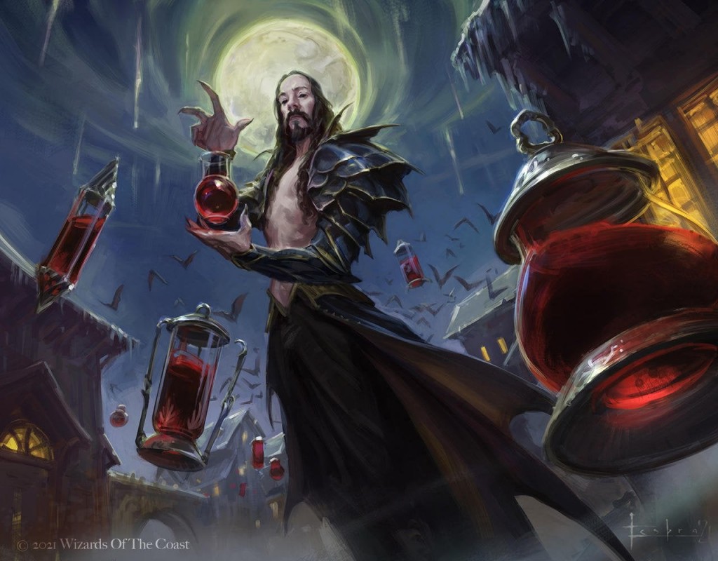 Bloodvial Purveyor MtG Art from Innistrad Crimson Vow Set by Fesbra Art of Magic the Gathering