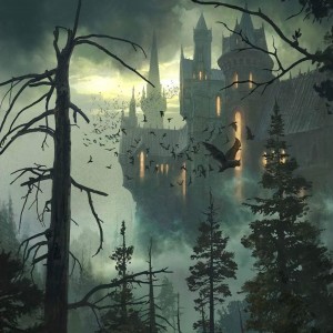 Castle Dracula - Innistrad Crimson Vow MtG Art