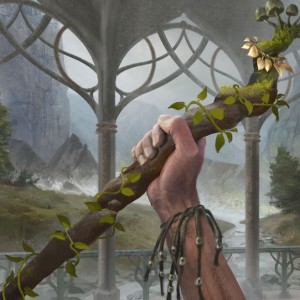 Staff of the Wild Magus - MtG Art