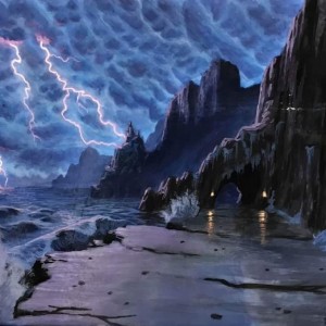 Stormcarved Coast - Innistrad Crimson Vow MtG Art