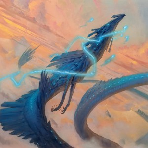 Kairi, the Swirling Sky - Kamigawa Neon Dynasty MtG Art