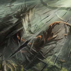 Rain of Thorns - MtG Art