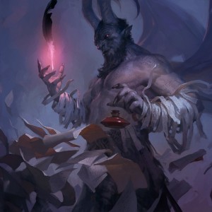 Vilis, Broker of Blood - MtG Art