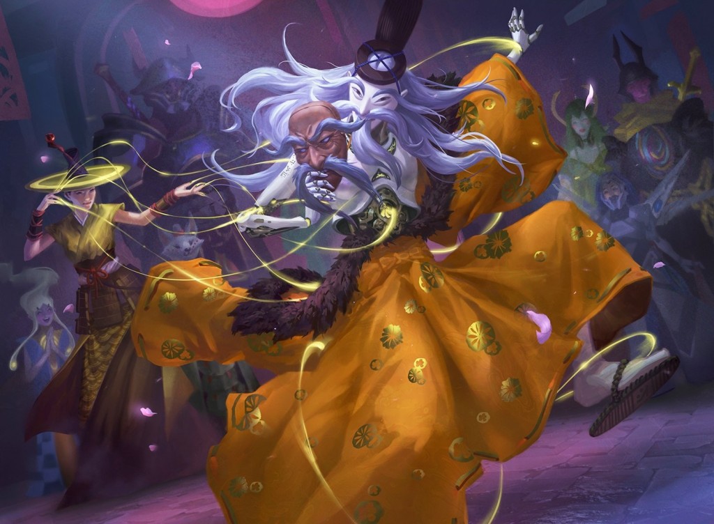 Mtg Puppet Dramatist's Puppet MtG Art from Kamigawa: Neon Dynasty Set by Livia ...
