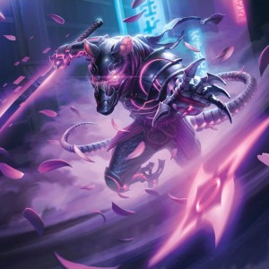 Mukotai Ambusher - Kamigawa Neon Dynasty MtG Art