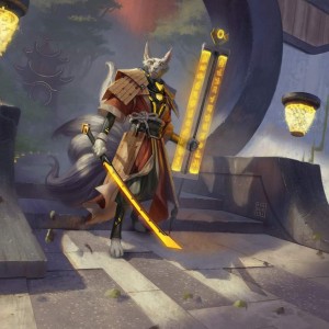 Selfless Samurai - Kamigawa Neon Dynasty MtG Art