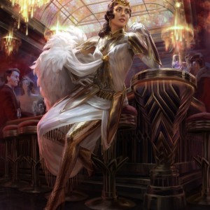 Elspeth Resplendent - Streets of New Capenna MtG Art