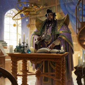 Alaundo the Seer - Battle for Baldur's Gate - Battle for Baldur's Gate MtG Art