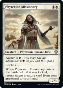 Phyrexian Missionary MtG Art from Dominaria United Set by Mila Pesic