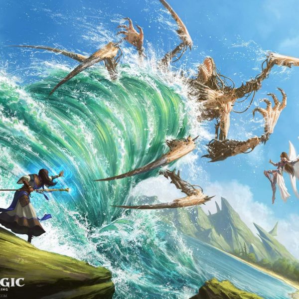 Arid Mesa MtG Art from Zendikar Set by Raymond Swanland - Art of Magic ...