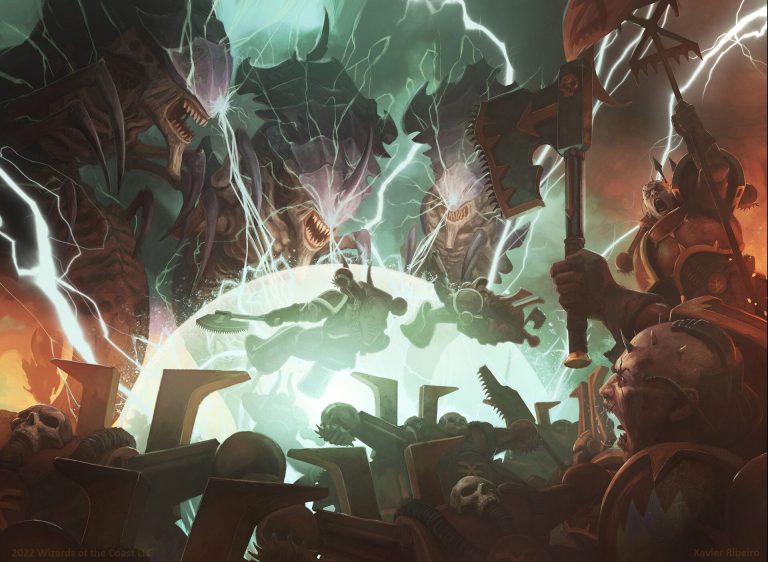 Aetherize MtG Art from Warhammer 40000 Set by Xavier Ribeiro - Art of ...