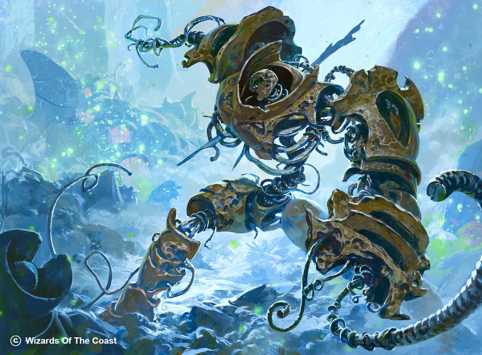 Clay Revenant MtG Art from The Brothers' War Set by Filipe Pagliuso