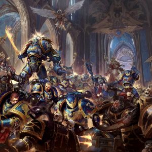 Collective Effort - Warhammer 40000 MtG Art