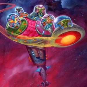 Magic the Gathering Art by Jeff Miracola - Art of Magic: the Gathering