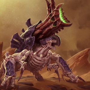 Exocrine - Warhammer 40000 MtG Art