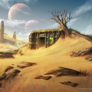 Frontier Bivouac - Warhammer 40000 MtG Art