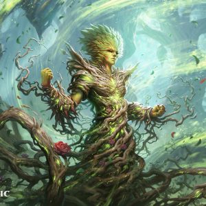 Gaea's Gift - The Brothers' War MtG Art