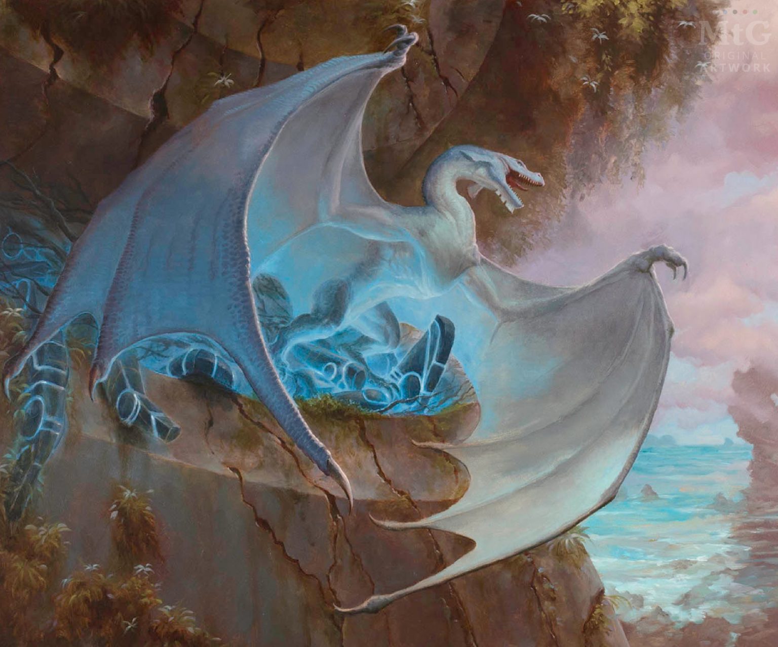 Mtg Raker Glint Raker MtG Art from The Brothers' War Set by Lars Grant-West - Art ...