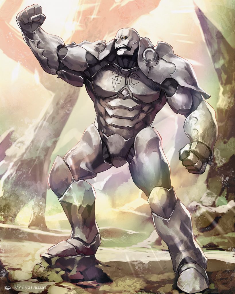 Karn Liberated MtG Art from Jumpstart 2022 Set by ダイエクスト/DAI