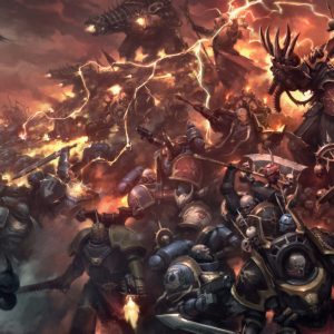 Mandate of Abaddon - Warhammer 40000 MtG Art