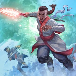 Monastery Swiftspear - The Brothers' War MtG Art