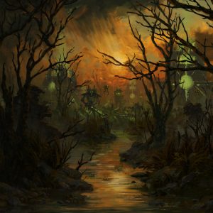 Swamp 2 - Warhammer 40000 MtG Art