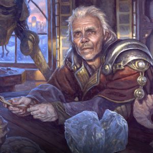 Tawnos, Solemn Survivor - The Brothers' War MtG Art