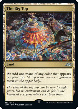 The Big Top MtG Art from Unfinity Set by Kirsten Zirngibl - Art of ...