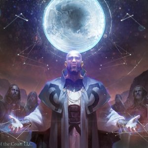 Lunar Mystic - MtG Art