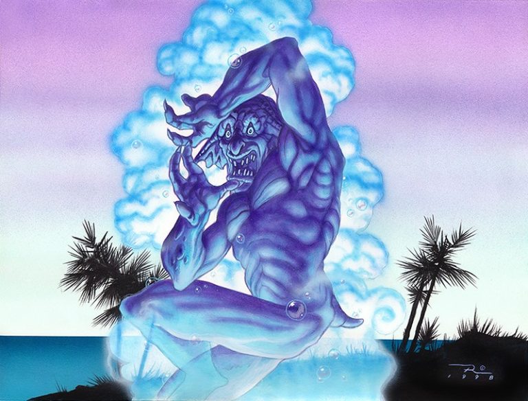 Snap MtG Art from Urza's Legacy Set by Mike Raabe Art of Magic the