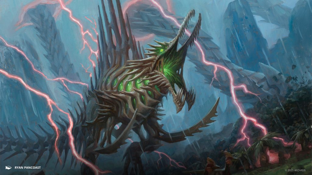 Etali, Primal Conqueror // Etali, Primal Sickness [March of the Machine Prerelease Promos]
